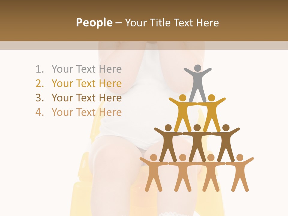 Joyful White Jolly PowerPoint Template