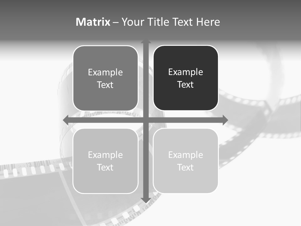 Old Perspective Black PowerPoint Template