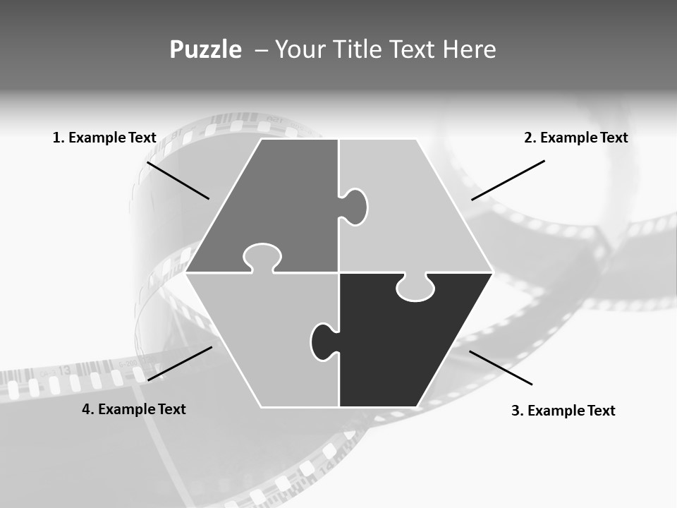 Old Perspective Black PowerPoint Template