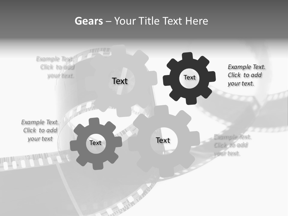 Old Perspective Black PowerPoint Template