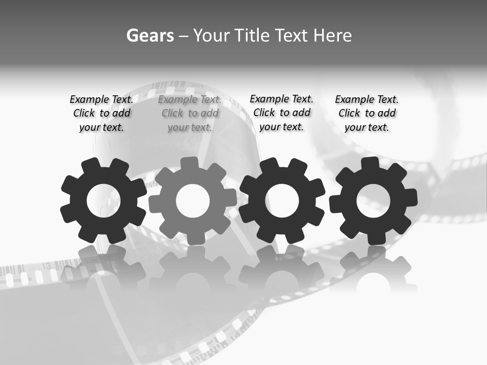 Old Perspective Black PowerPoint Template