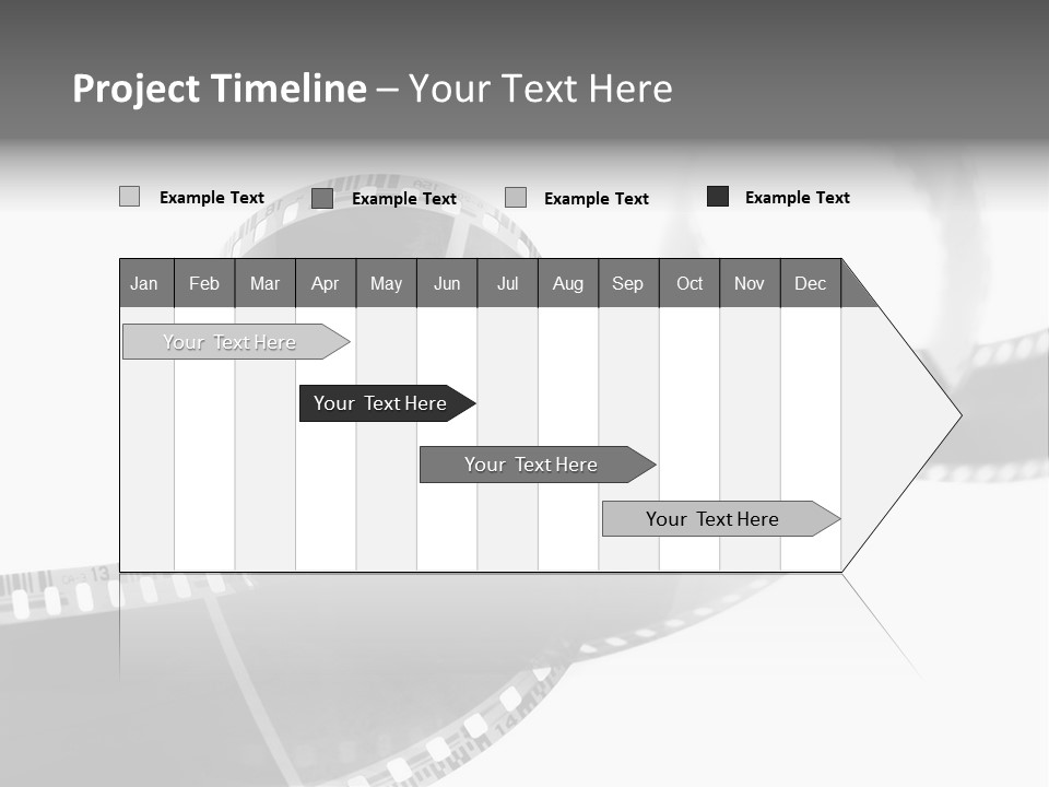 Old Perspective Black PowerPoint Template