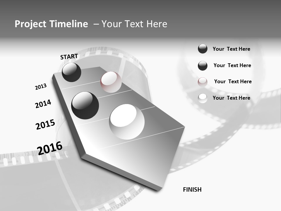 Old Perspective Black PowerPoint Template
