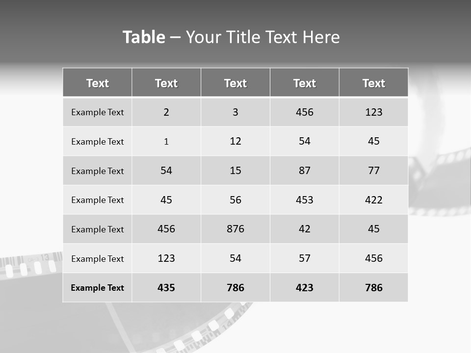 Old Perspective Black PowerPoint Template