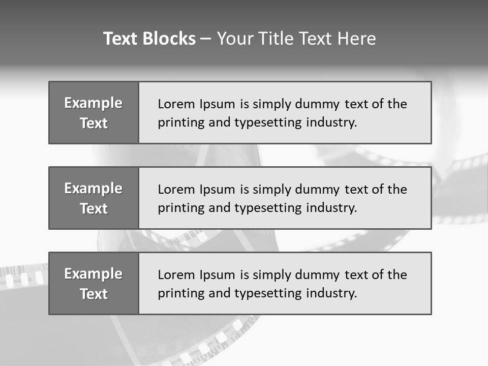 Old Perspective Black PowerPoint Template