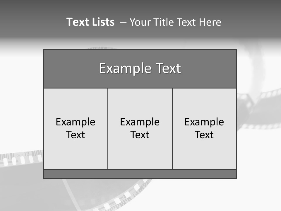 Old Perspective Black PowerPoint Template