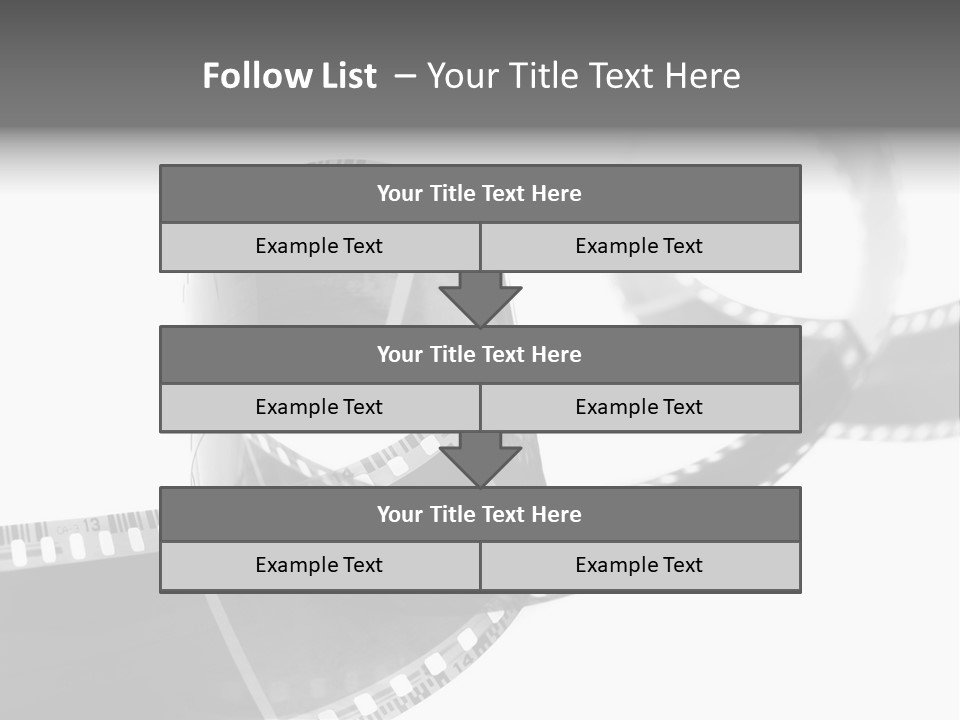 Old Perspective Black PowerPoint Template