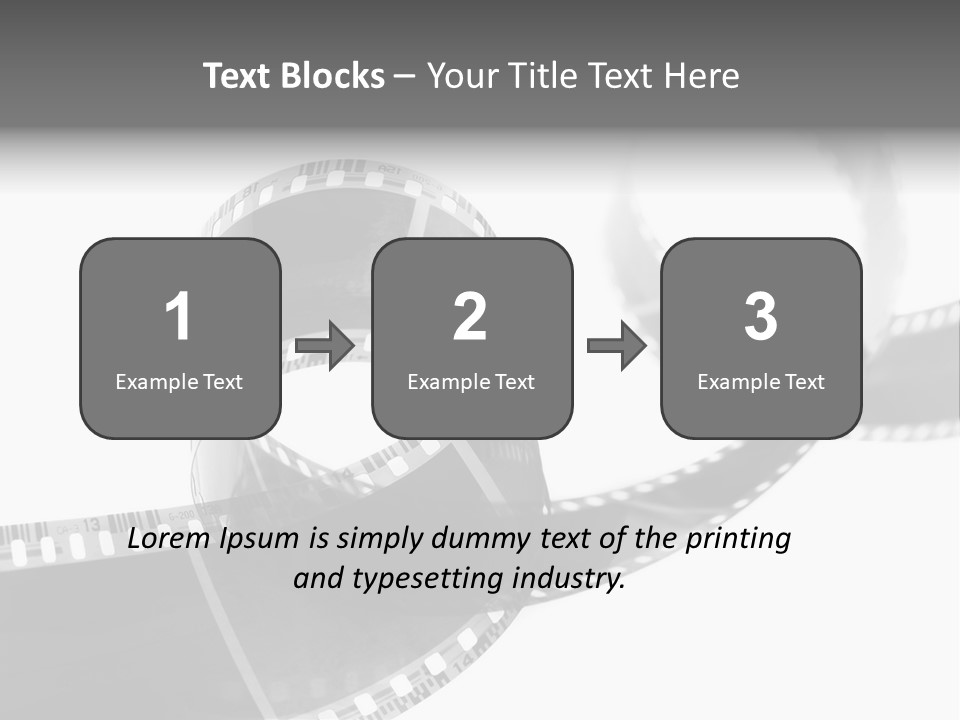 Old Perspective Black PowerPoint Template