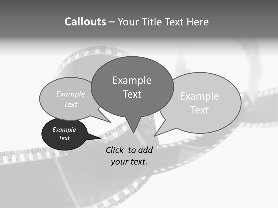 Old Perspective Black PowerPoint Template