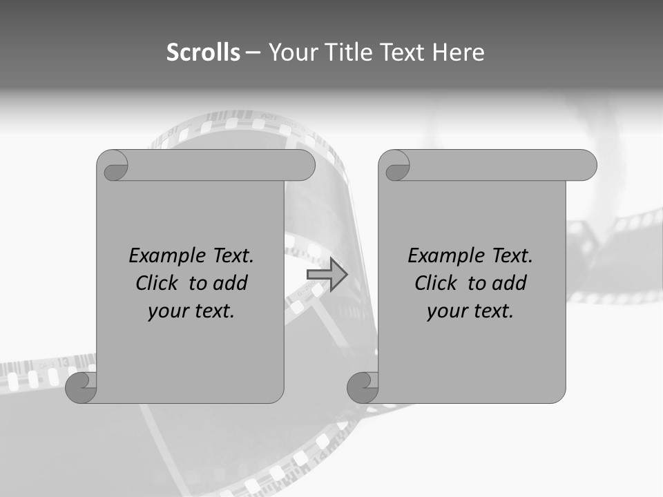 Old Perspective Black PowerPoint Template