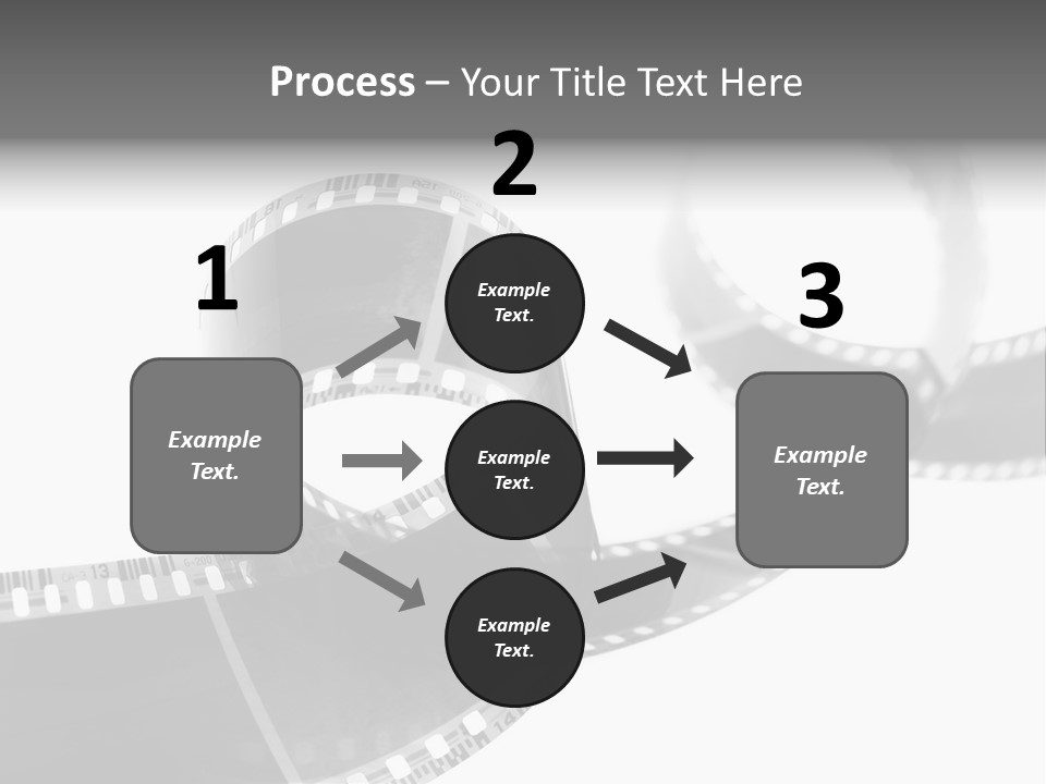 Old Perspective Black PowerPoint Template
