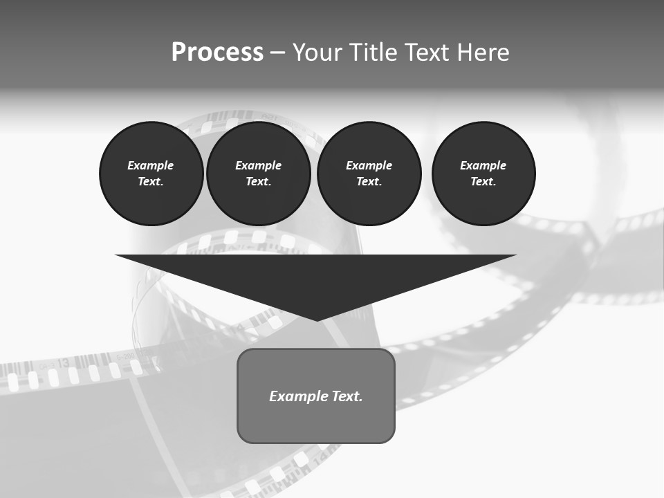 Old Perspective Black PowerPoint Template