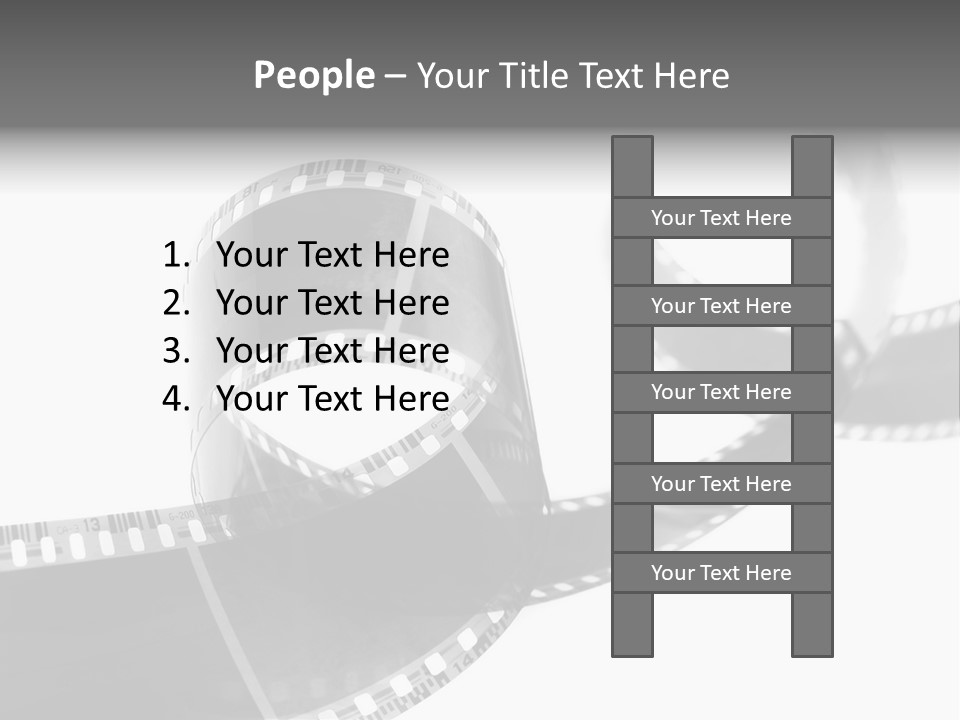 Old Perspective Black PowerPoint Template