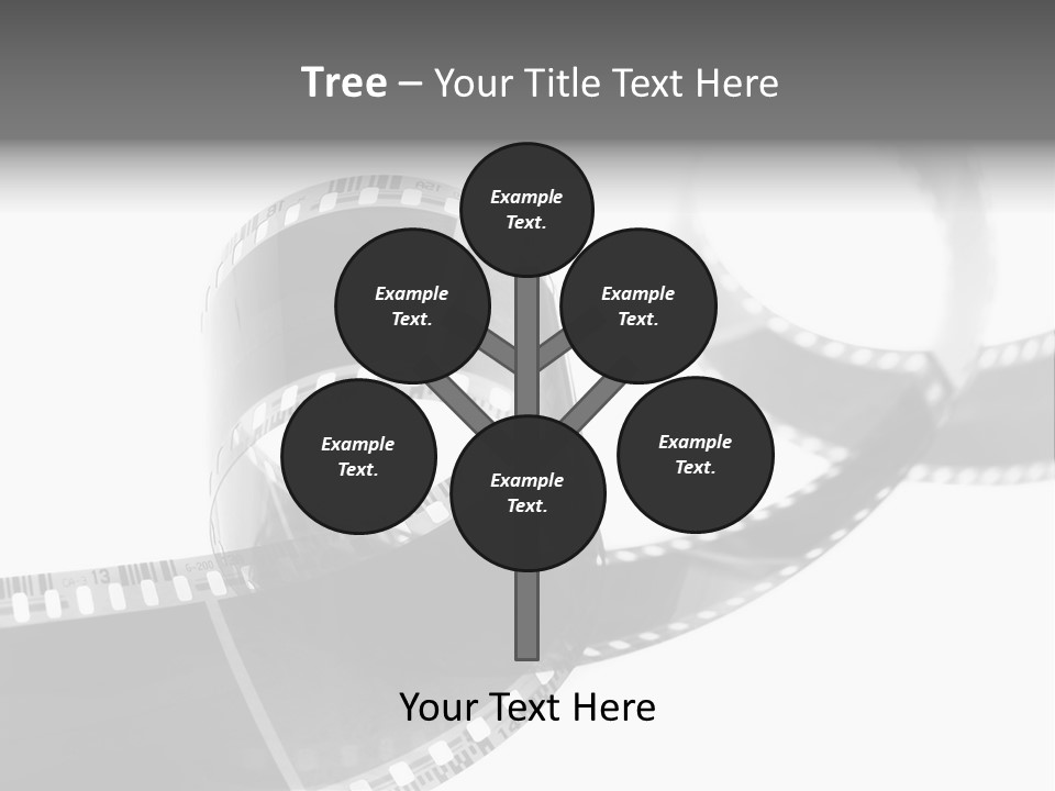 Old Perspective Black PowerPoint Template