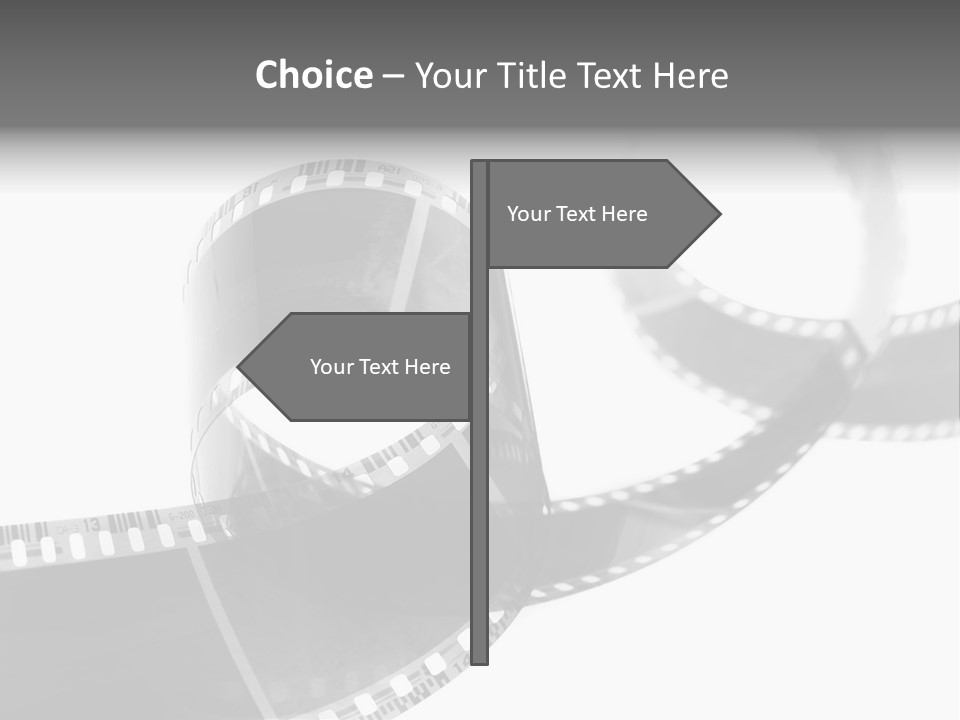 Old Perspective Black PowerPoint Template