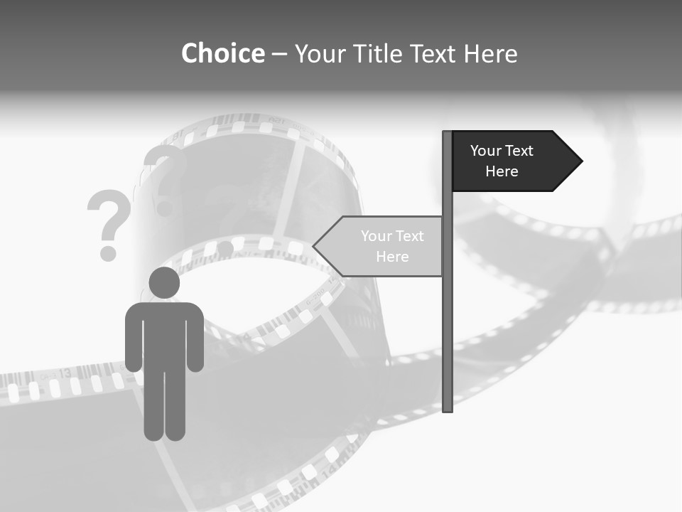 Old Perspective Black PowerPoint Template