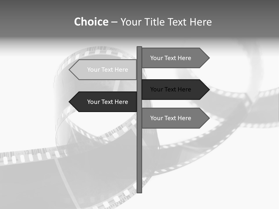 Old Perspective Black PowerPoint Template