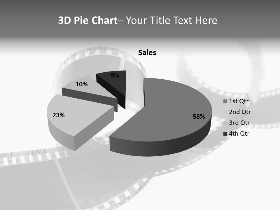 Old Perspective Black PowerPoint Template