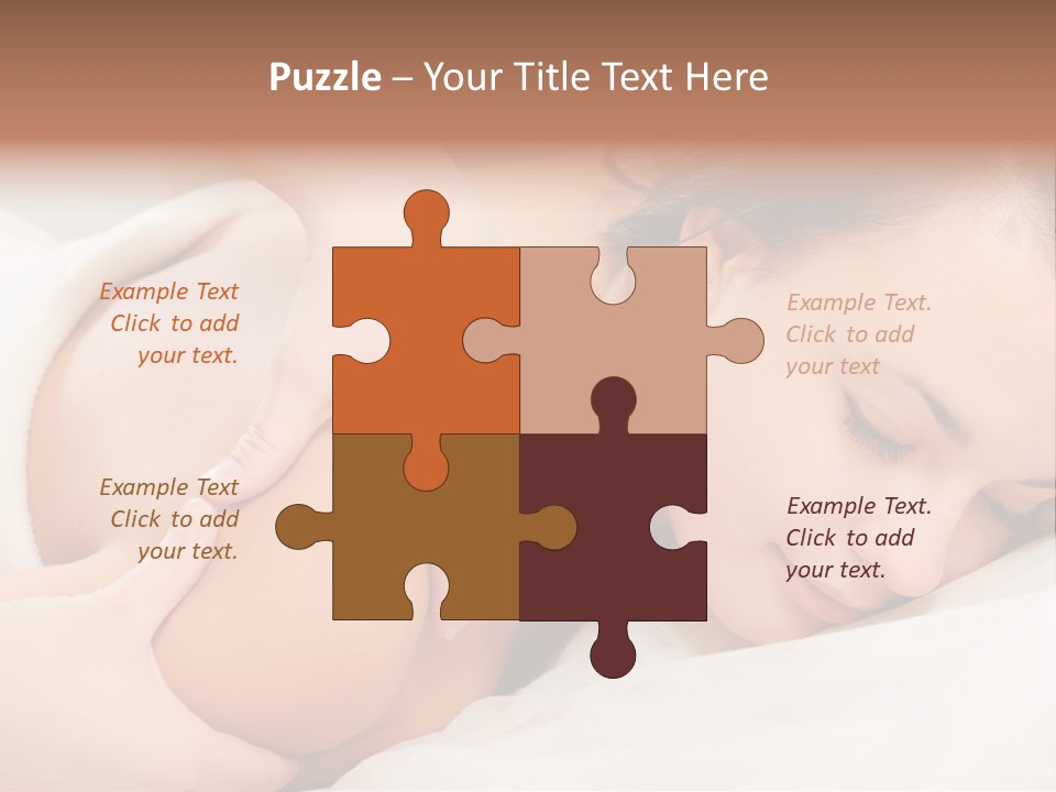 Brown Health People PowerPoint Template