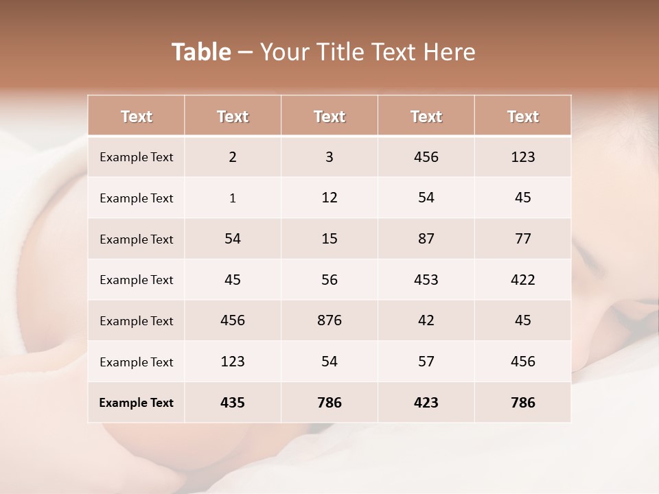 Brown Health People PowerPoint Template