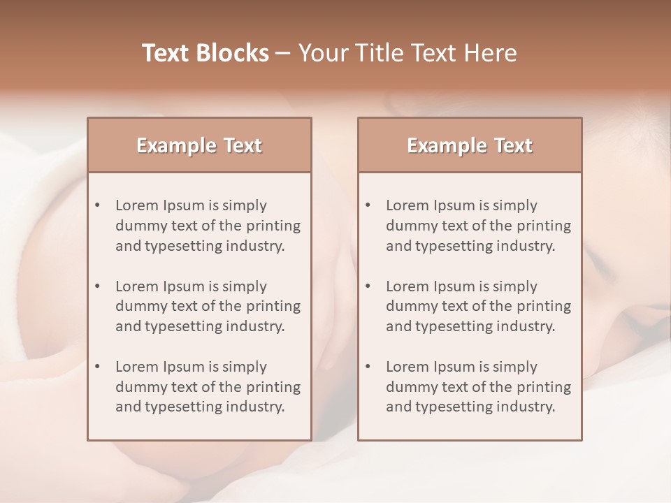 Brown Health People PowerPoint Template