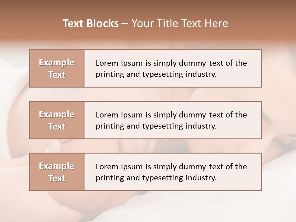 Brown Health People PowerPoint Template