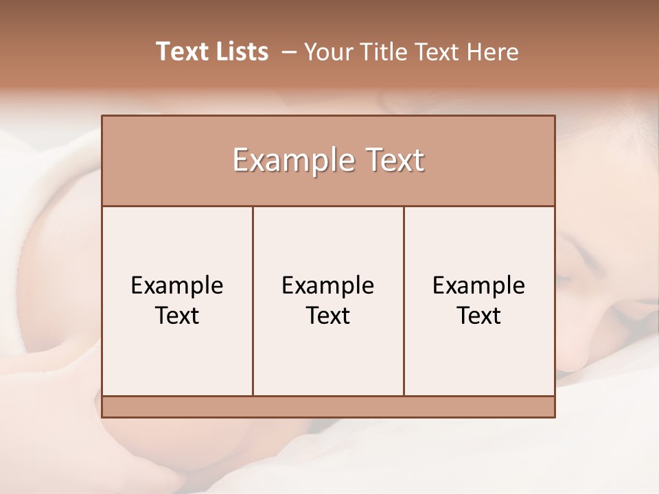 Brown Health People PowerPoint Template