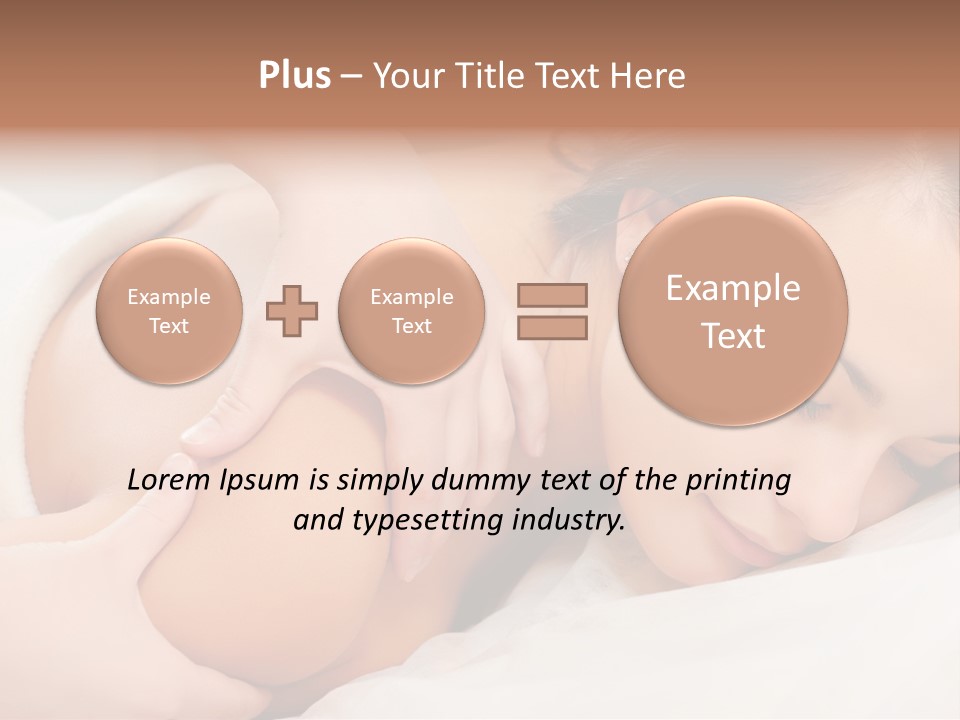 Brown Health People PowerPoint Template