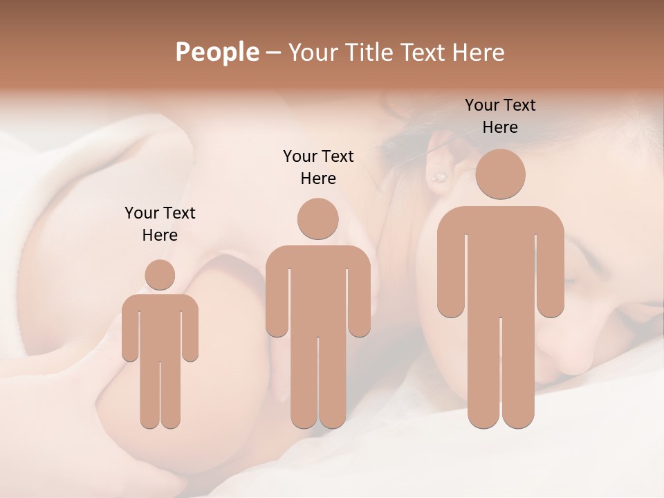 Brown Health People PowerPoint Template