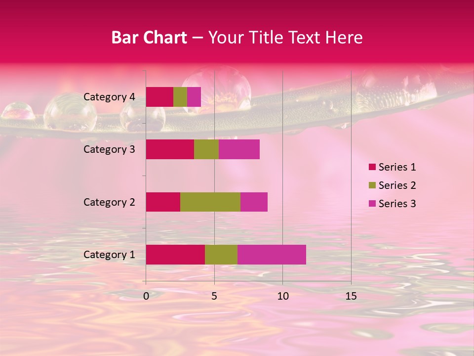 Pure Drops Dew PowerPoint Template