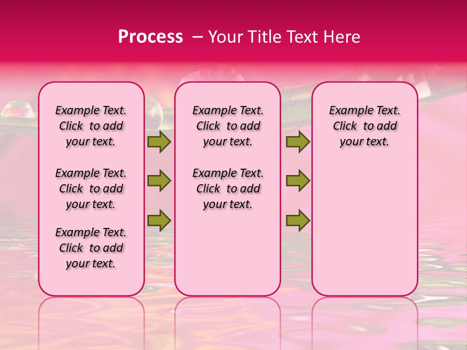 Pure Drops Dew PowerPoint Template