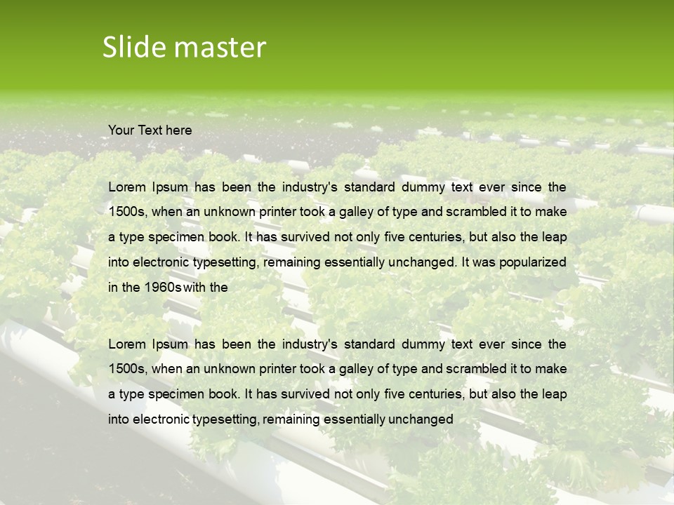 Growing Good Background PowerPoint Template