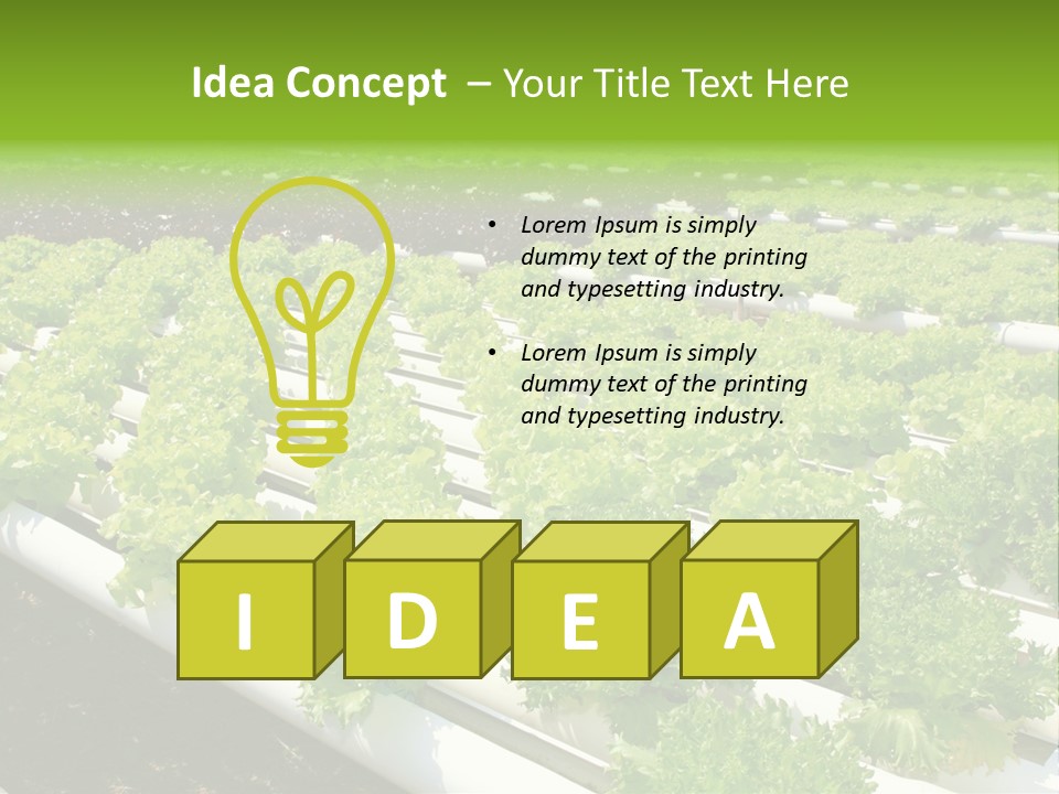 Growing Good Background PowerPoint Template