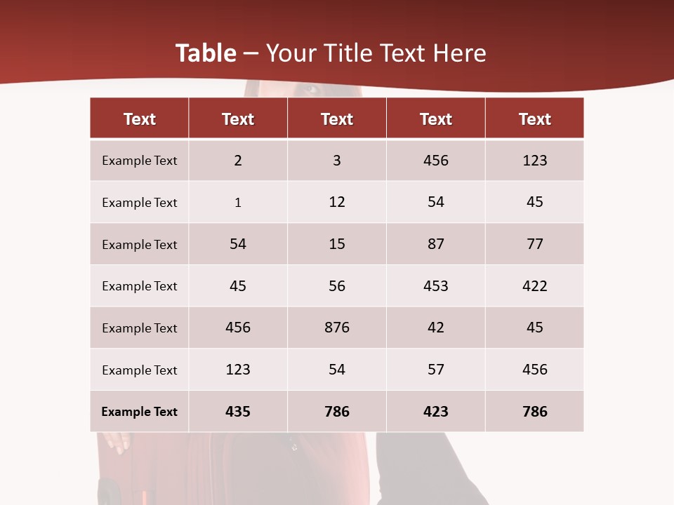 Necklace Woman Handbag PowerPoint Template