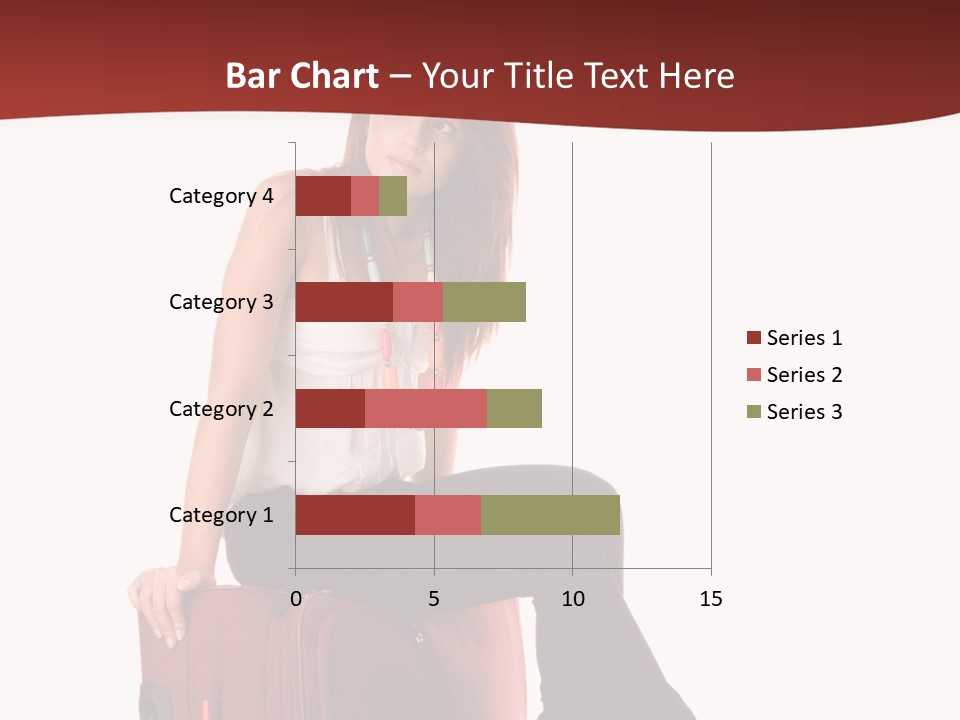 Necklace Woman Handbag PowerPoint Template