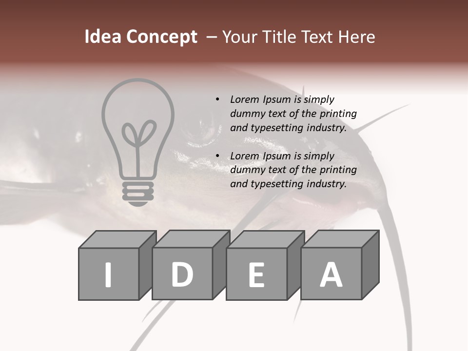 Catch American Raw PowerPoint Template