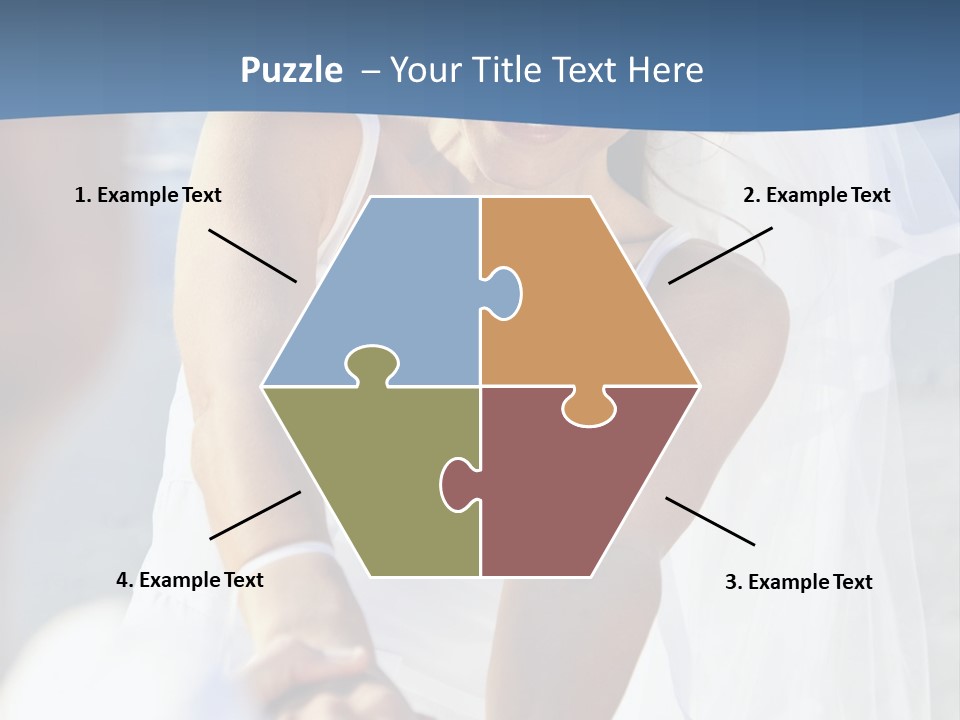 Attractive Wealthy Couple PowerPoint Template