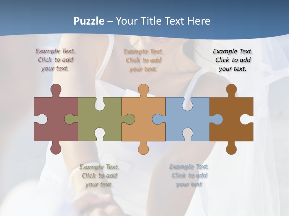 Attractive Wealthy Couple PowerPoint Template