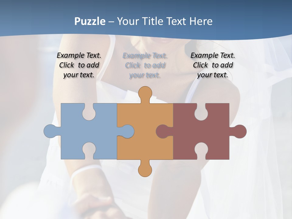 Attractive Wealthy Couple PowerPoint Template