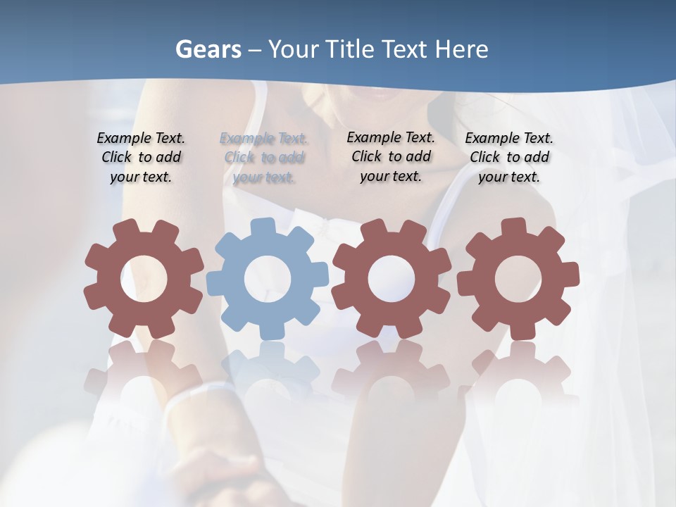 Attractive Wealthy Couple PowerPoint Template