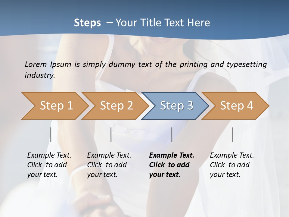 Attractive Wealthy Couple PowerPoint Template