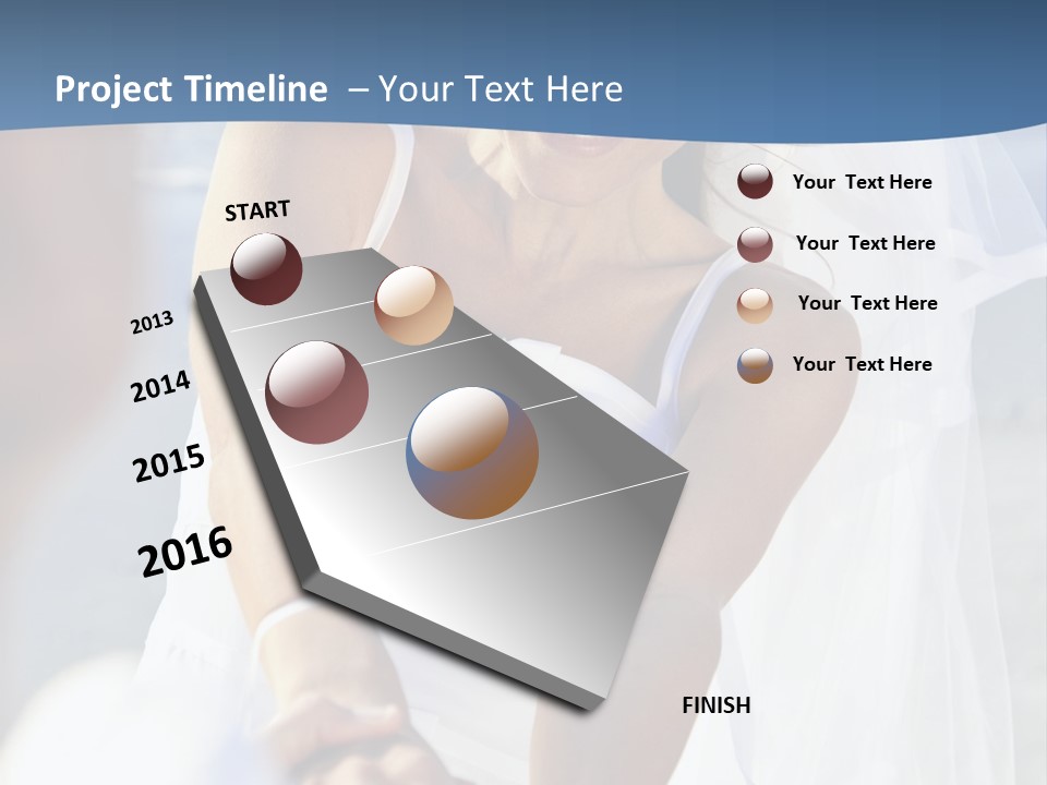 Attractive Wealthy Couple PowerPoint Template