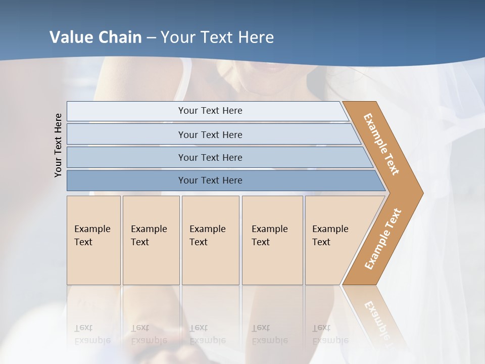 Attractive Wealthy Couple PowerPoint Template