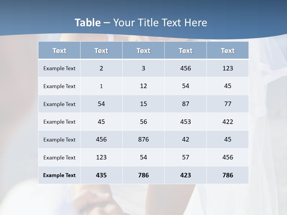 Attractive Wealthy Couple PowerPoint Template