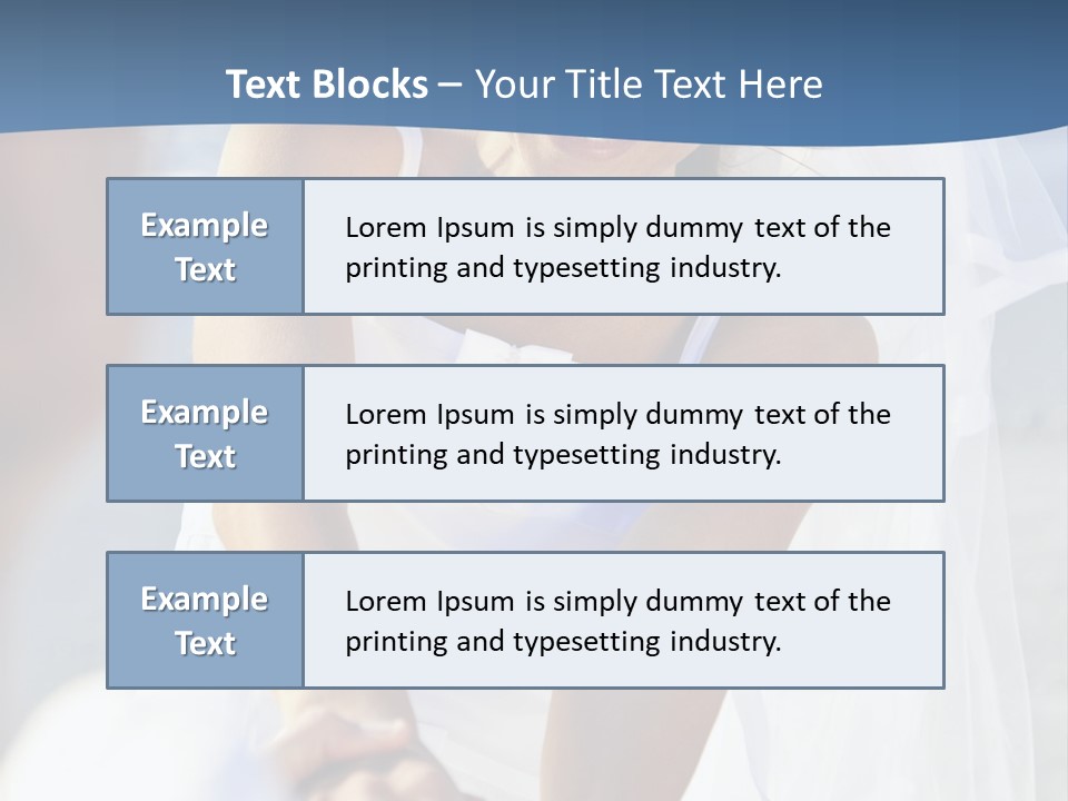 Attractive Wealthy Couple PowerPoint Template