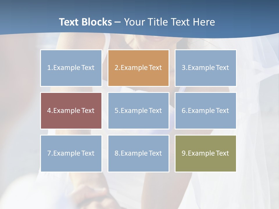 Attractive Wealthy Couple PowerPoint Template