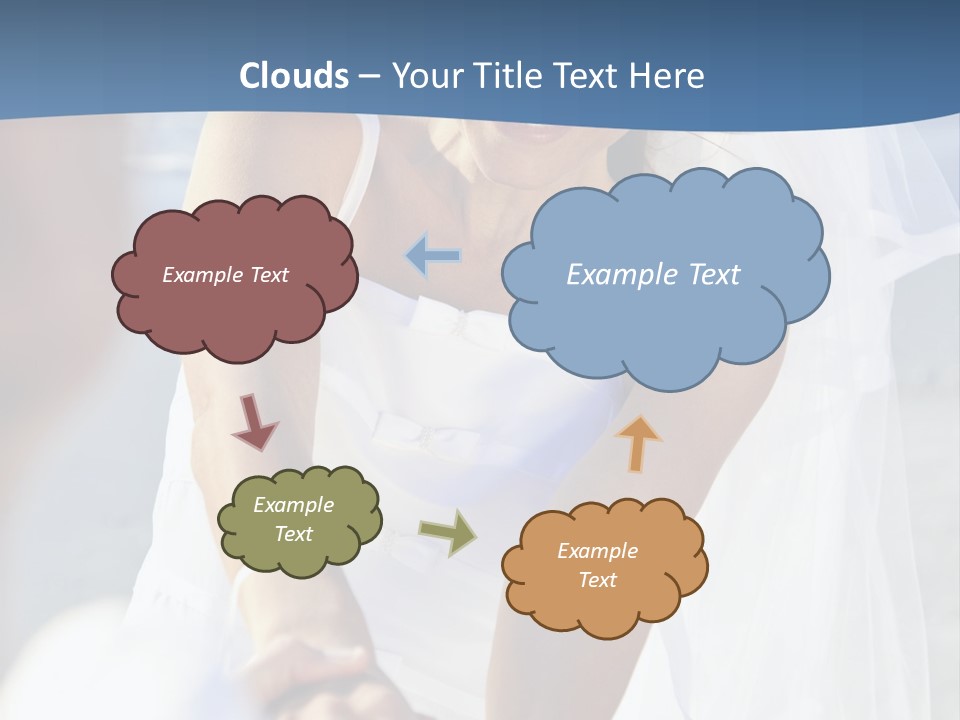 Attractive Wealthy Couple PowerPoint Template