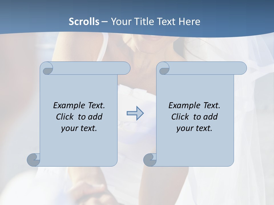 Attractive Wealthy Couple PowerPoint Template