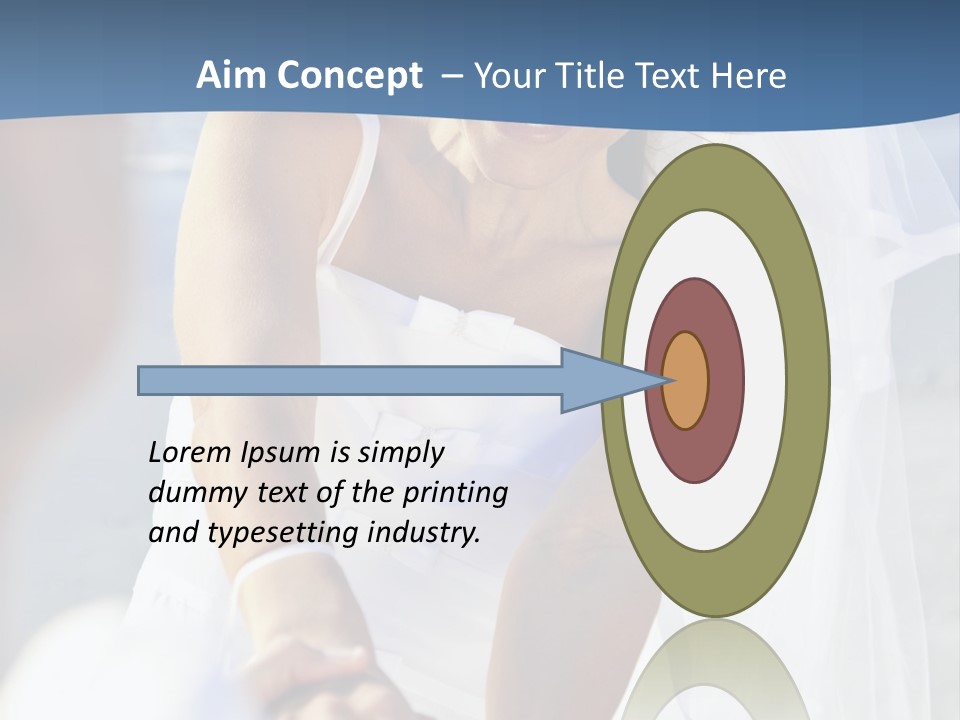 Attractive Wealthy Couple PowerPoint Template