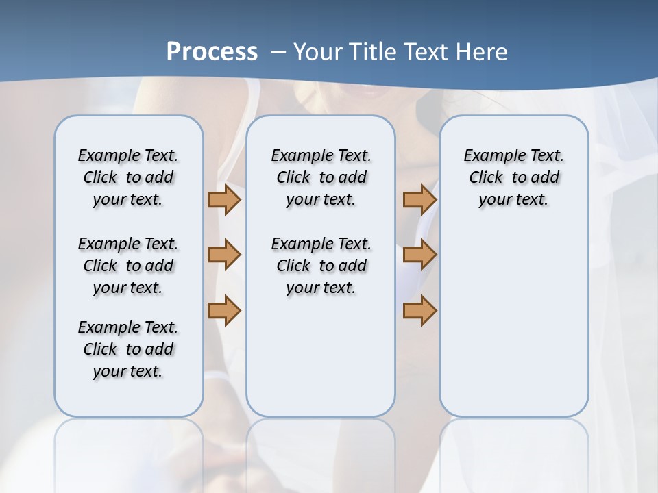 Attractive Wealthy Couple PowerPoint Template